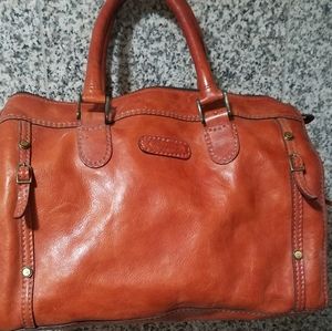 Vintage Caggliano leather handbag